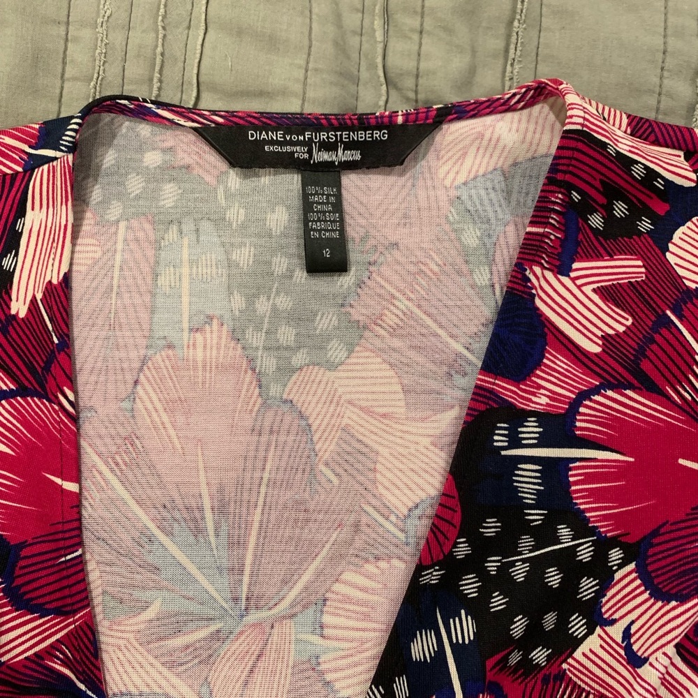 DVF wrap dress